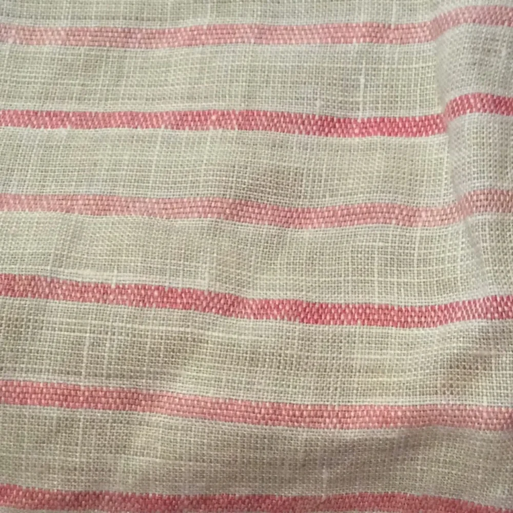 Vineyard Vines Linen Dress Striped Tan & Pink 6 - Picture 4 of 5
